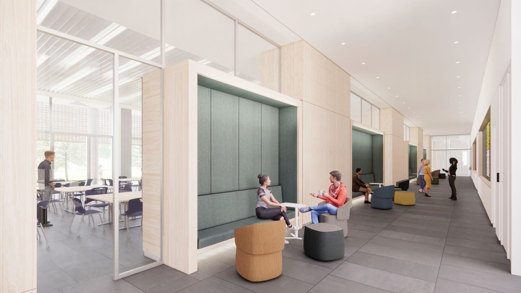 FIRST FLOOR CLASSROOM CORRIDOR 