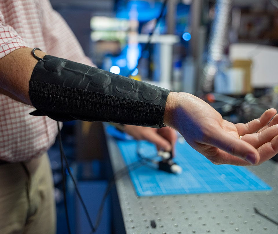 Haptic sleeve