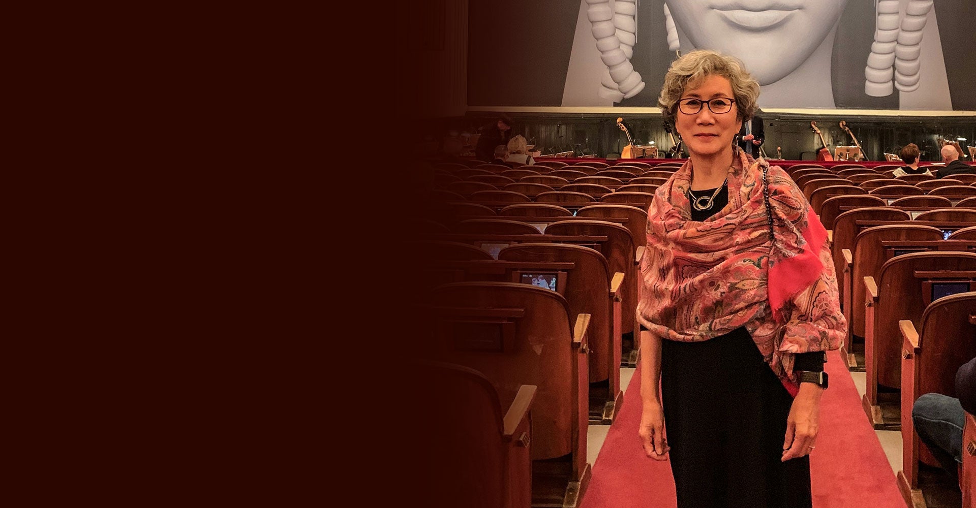 Juliana Chyu before the opera