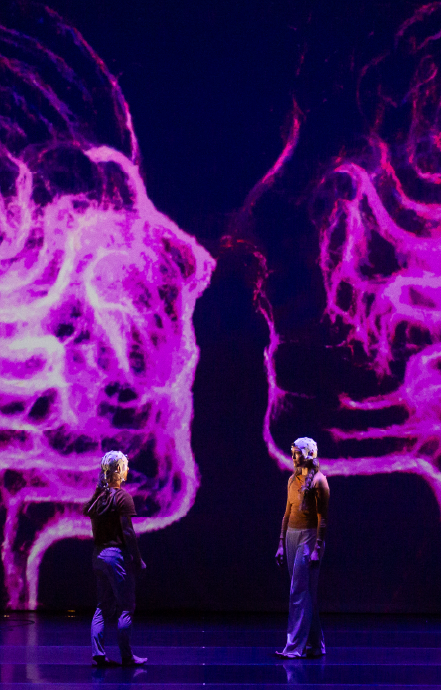Meetings of the Minds performance on stage