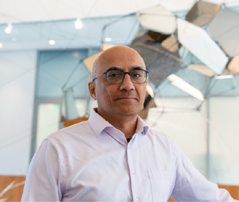 Headshot of Ashutosh Sabharwal, the Ernest Dell Butcher Professor of Engineering