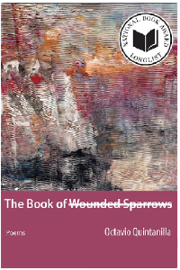 Book cover of The Book of Wounded Sparrows — Octavio Quintanilla 	