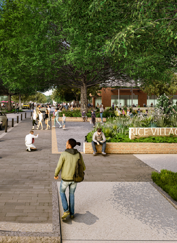 Rendering of Amherst Avenue