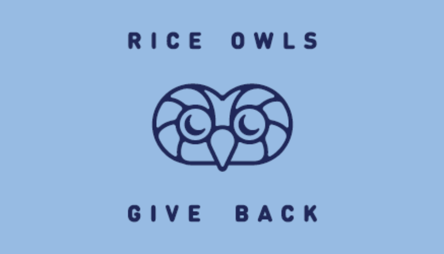Rice Owls Give Back